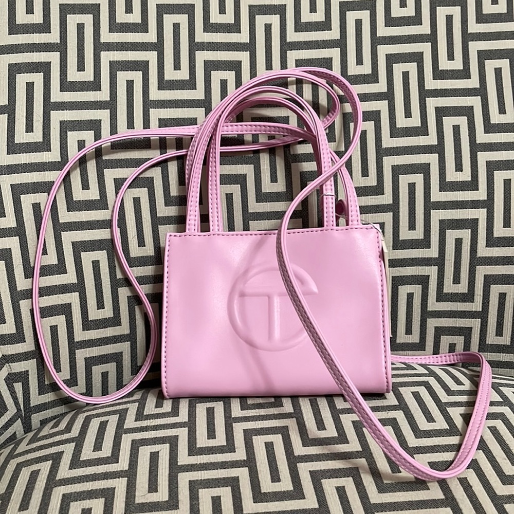 Telfar Small Bubblegum Shopping Bag